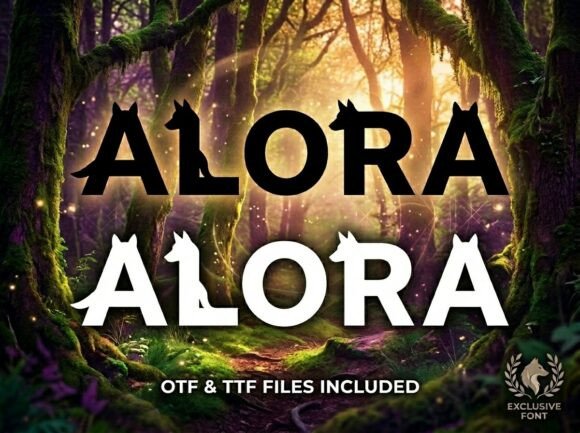 Alora Font for Bold Branding