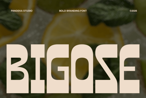 Bigose: A Bold Font for Impactful Campaigns