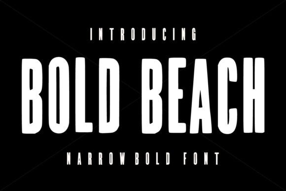 Bold Beach Font for Web Design
