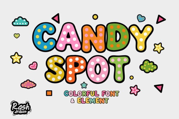 Candy Spot Font for Bold Campaigns