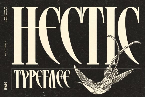 Hectic Font: Modern Elegance in Display