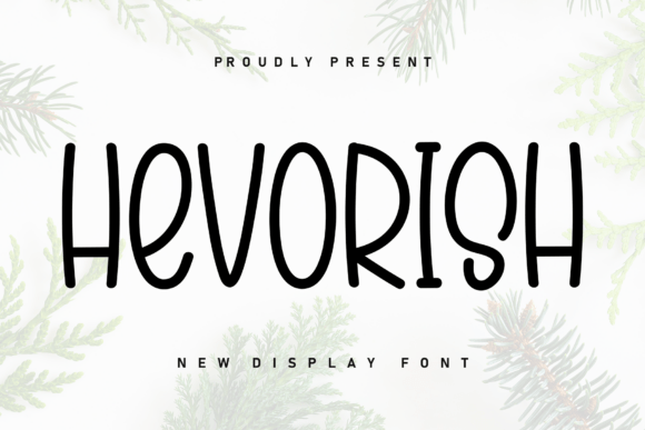 Hevorish: A Sweet Handwritten Font