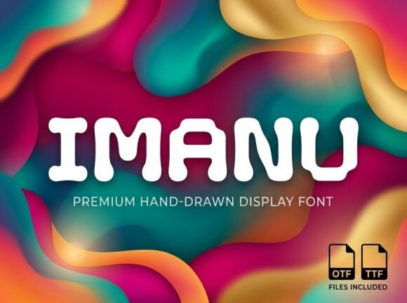 Imanu Font: Bold Display for Creative Projects