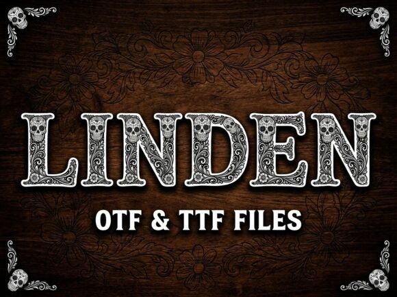 Linden: A Bold Display Font