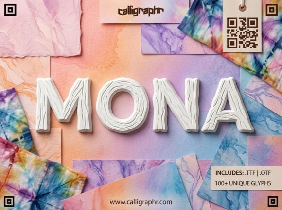 Monal: A Bold Display Font for Creative Projects