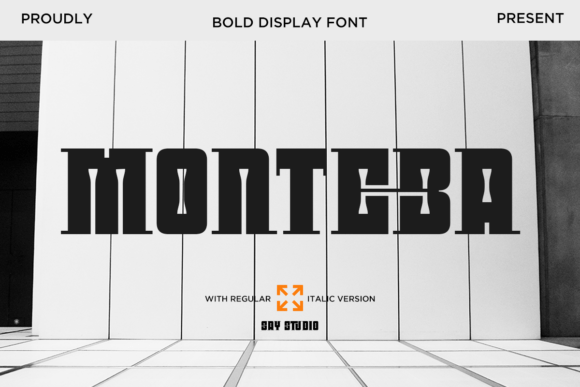 Monteba: A Bold Font for Strong Branding