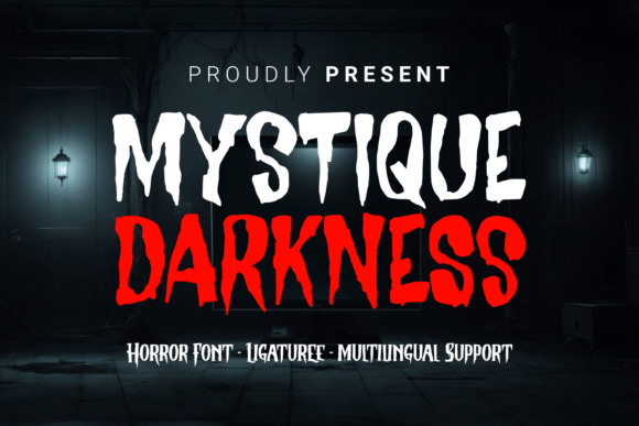 Mystique Darkness Font for Bold Branding