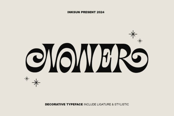 Nower Font: Bold, Eye-Catching Design