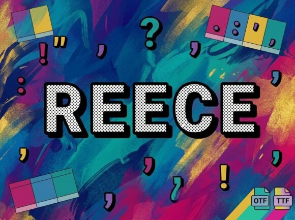 Reece: A Bold Display Font for Creative Campaigns