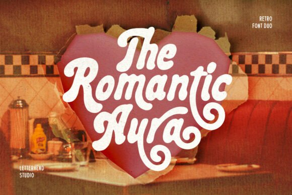 Romantic Aura Duo Font for Business Branding