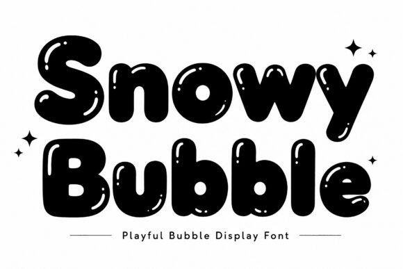 Snowy Bubble Font Review