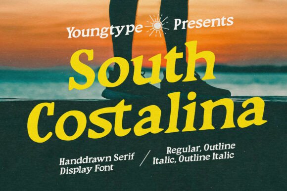 South Costalina Font for Creative Design