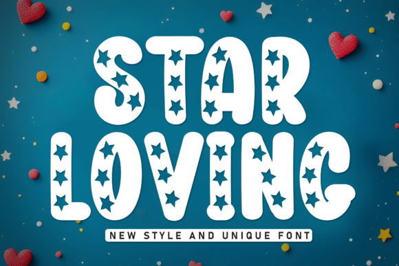 Star Loving Font for Creative Campaigns